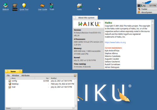 Haiku (operating system)